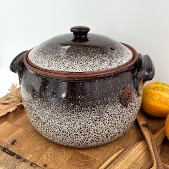 Глинен гювеч | Пръскан