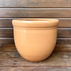 Керамична саксия 26/22 оранжева