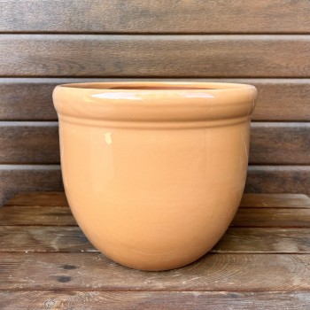 Керамична саксия 26/22 оранжева